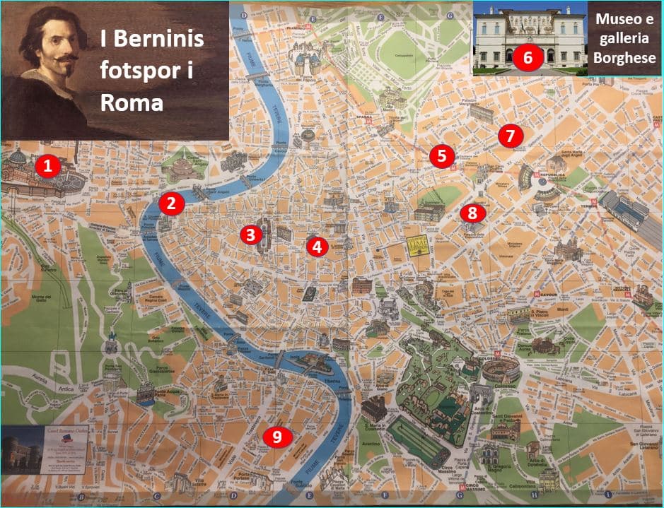 I Berninis fortspor i Roma 2
