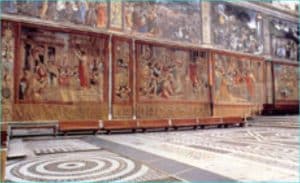 Vatikanmuseet - Rafaels gobeliner 1